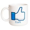 Caneca Curtir/Não Curti