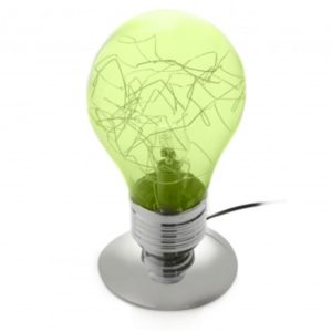 Abajur de Vidro - Touch - Verde