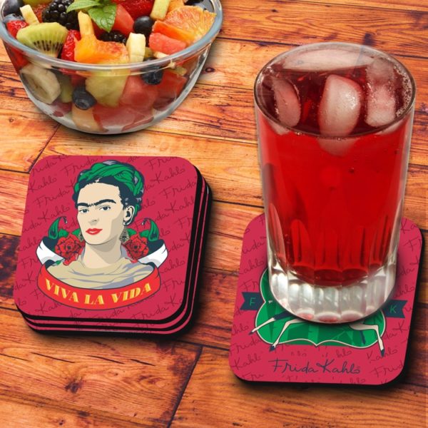 Porta Copos Flechada Viva La Vida - Frida Kahlo - Image 2