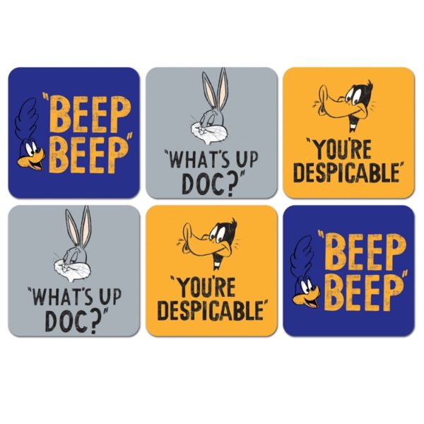 Porta Copos Looney All Characters Bordoes