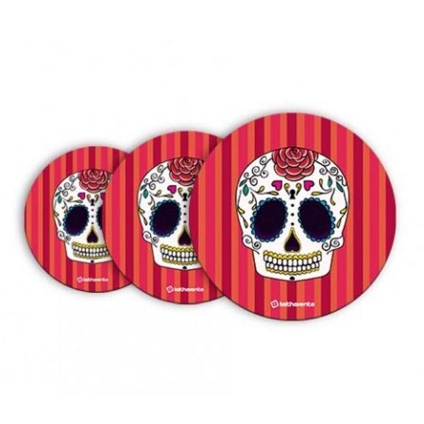 Porta Panelas Caveira Mexicana 5891