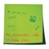 Jogo Americano Post-it Rosa-Verde - Image 2