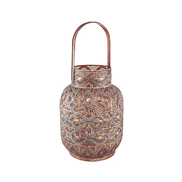 Lanterna Cobre em Metal - 36cm