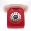 Telefone Retrô Vermelho