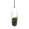 Vaso Suspenso Preto - Bolo Planter