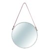 Espelho em Metal Off White - 36cm