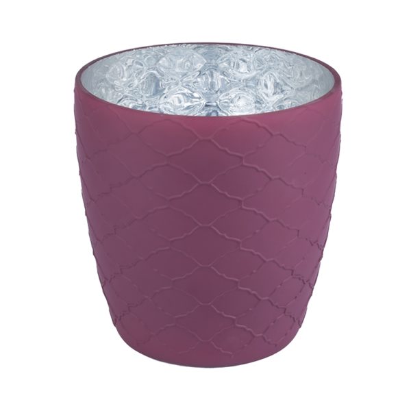 Vaso de Vidro Roxo