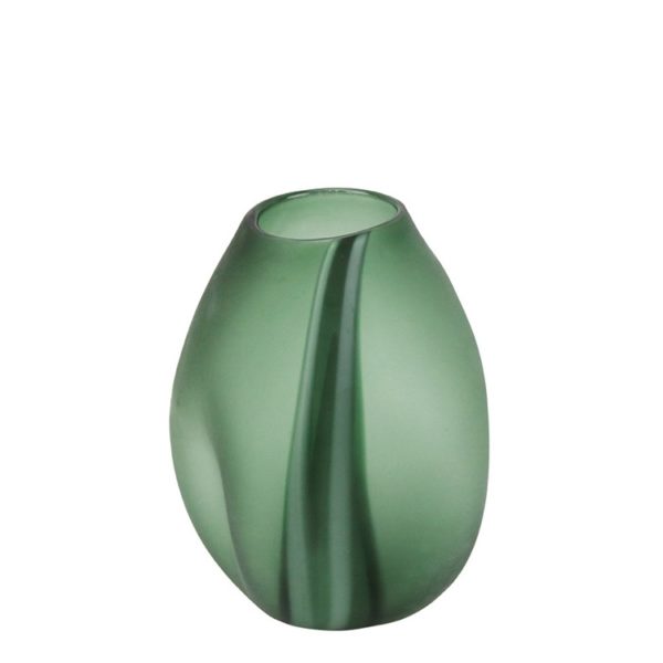 Vaso em Vidro Verde - 25cm