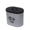 Lata em Metal Oval Dog Food Prata e Preta - 21cm - Image 2