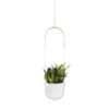 Vaso Suspenso Branco - Bolo Planter