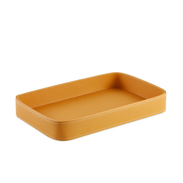 Bandeja em Poliuretano Mostarda - 36cm