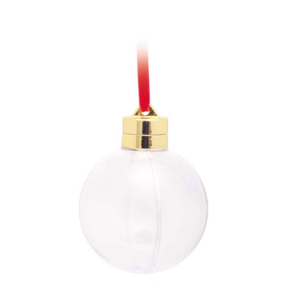 Bola Acrílica com LED e Foto 8cm