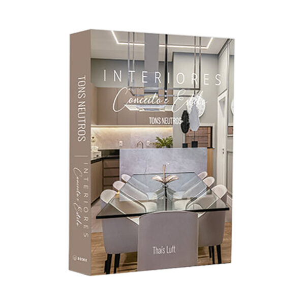 Livro Caixa Interiores Tons Neutros