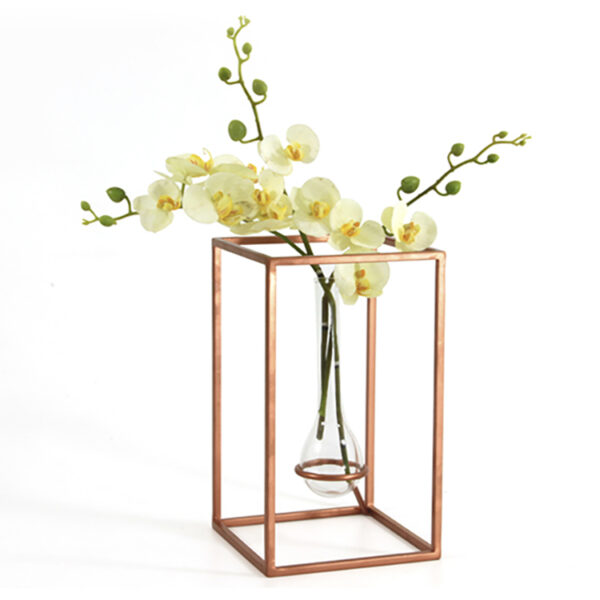Vaso Shape em Alúminio Cobre