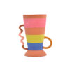 Vaso Terracota em Cerâmica com Alça Cordel - 27x21