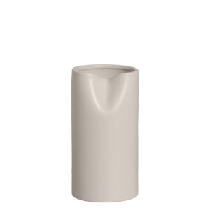 Vaso em Cerâmica Off White Fosco - 22,5cm