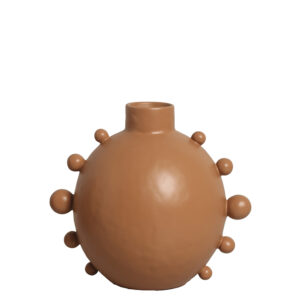 Vaso em Cerâmica Mocha Mousse Fosco - 12,3cm