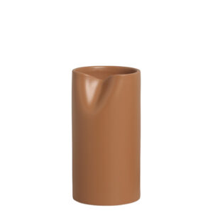 Vaso em Cerâmica Mocha Mousse Fosco - 22,5cm