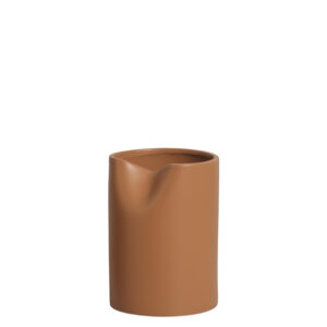 Vaso em Cerâmica Mocha Mousse Fosco - 18,2cm