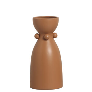 Vaso em Cerâmica Mocha Mousse Fosco - 34,5m