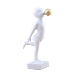 Escultura em Resina Bubble Boy em Pé