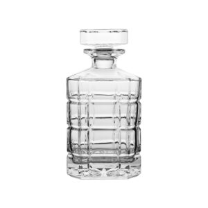 Garrafa de Vidro Transparente Detalhado - 800ml