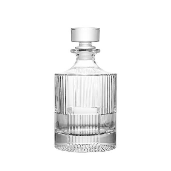Garrafa de Vidro Transparente Detalhado - 900ml