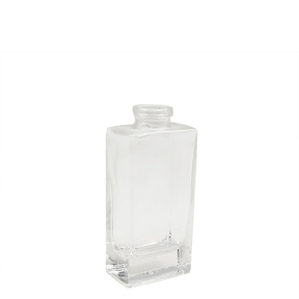Vaso Decorativo de Vidro Transparente - 10x6cm