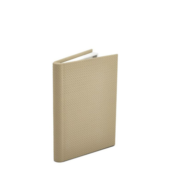 Livro Caixa em MDF com Revestimento em PU Bege - 23cm