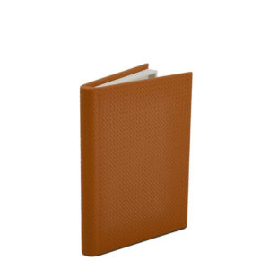 Livro Caixa em MDF com Revestimento em PU Terracota - 23cm
