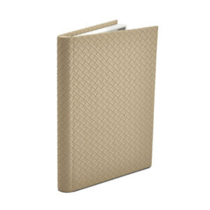 Livro Caixa em MDF com Revestimento em PU Bege - 29cm
