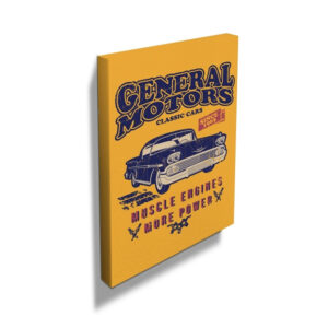 Quadro Tela GM Classic Cars