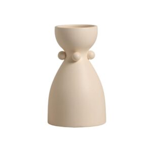 Vaso em Cerâmica Natural Fosco - 29,5cm