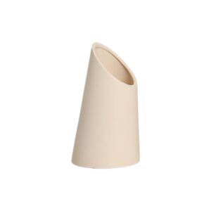 Vaso em Cerâmica Natural Fosco - 23,5x13,5