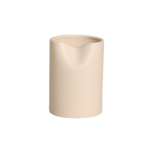 Vaso em Cerâmica Natural Fosco - 18,2cm