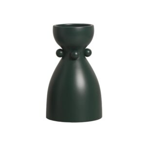 Vaso em Cerâmica Verde Fosco - 29,5cm