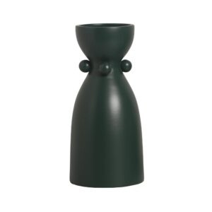 Vaso em Cerâmica Verde Fosco - 34,5cm