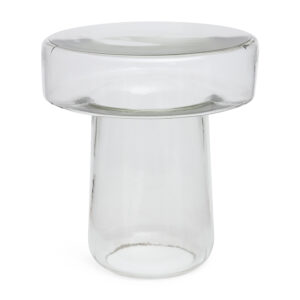 Mesa em Vidro Transparente - 43x39