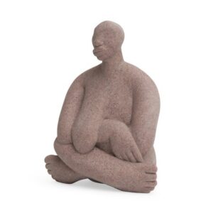 Escultura a Negra em Poliresina - 17,5x13