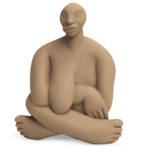 Escultura a Negra em Poliresina - 28x21,5