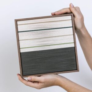 Quadro Rotas Musgo - 20x20