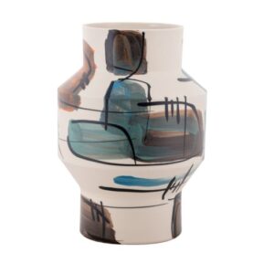 Vaso em Cerâmica Pintado à mão- 23x15