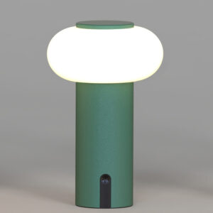 Abajur Touch USB Verde - 19x13