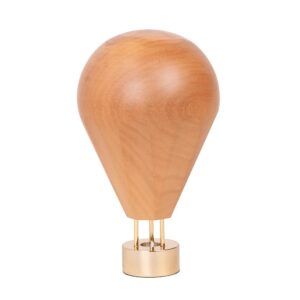 Escultura Balão D'or em Cumaru e Metal - 25x15