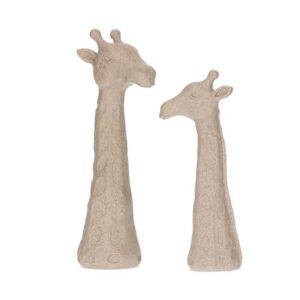 Escultura Girafa em Poliresina