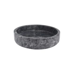 Centro de Mesa em Mármore Preto - 25cm