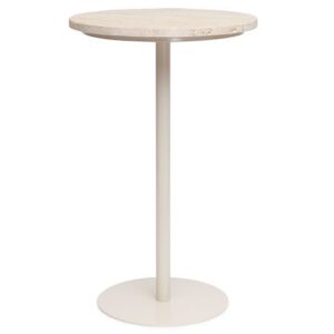 Mesa em Metal e Mármore - 56x35