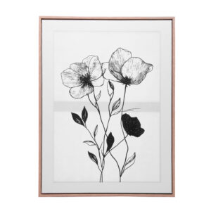 Quadro Decorativo Véu de Pétalas - 45x60