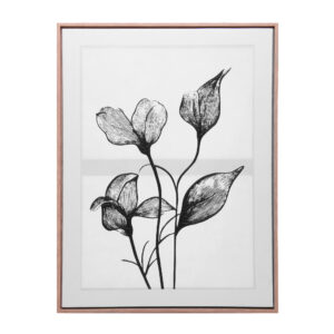 Quadro Decorativo Silent Bloom - 45x60