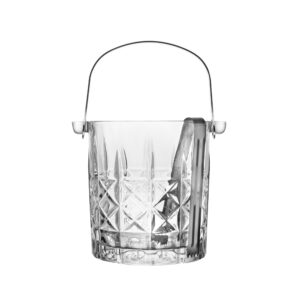 Balde de Gelo com Alça e Pegador em Cristal